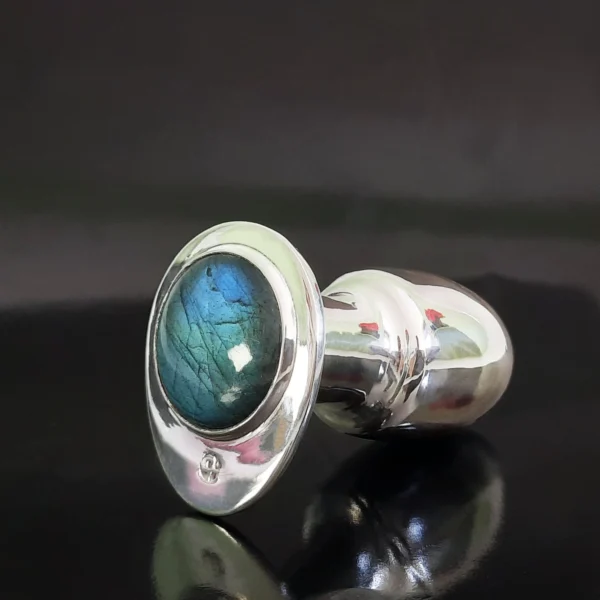 Luna Luxe - Anal Plug With Natural Labradorite